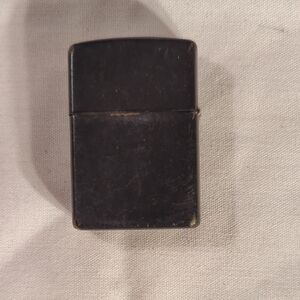 Black Matte Metal Flip Lighter Zippo